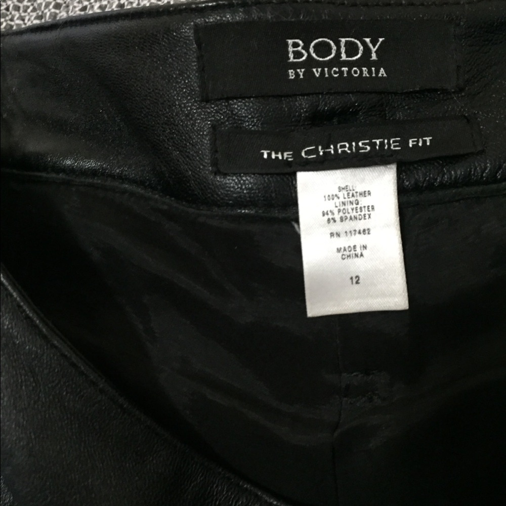 Black Leather Pants